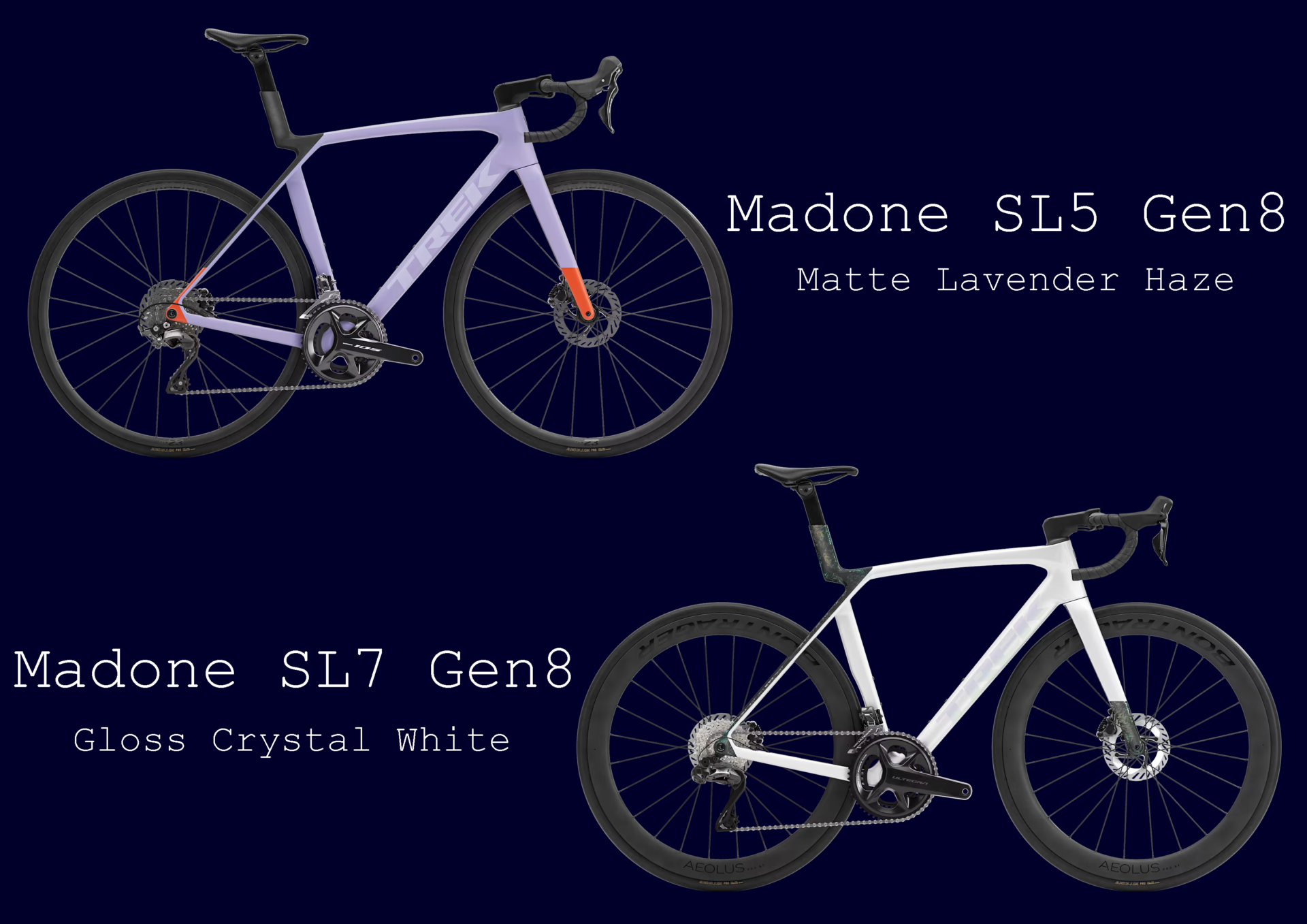 TREK Madone SL5&SL7 Gen8 今なら通常ラインナップにない日本未展開